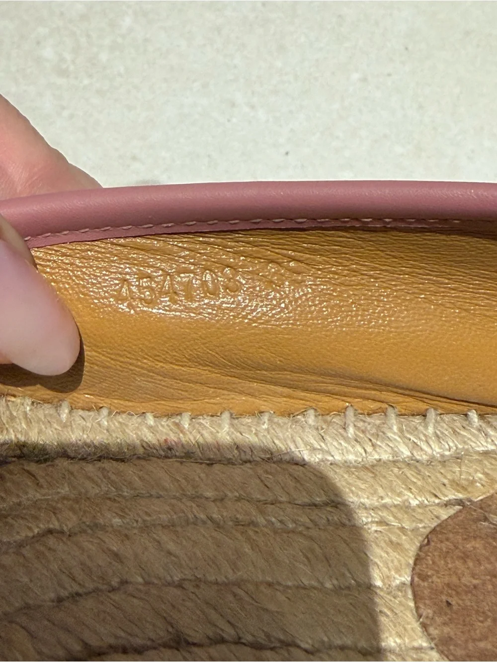 Gucci espadrille flats